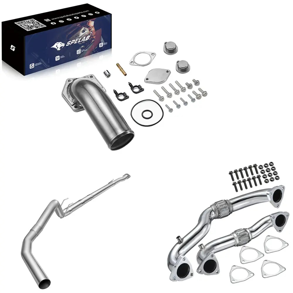 DPF/DEF/EGR/Up-Pipe 2008-2010 Ford 6.4L Powerstroke All-in-One Kit |SPELAB