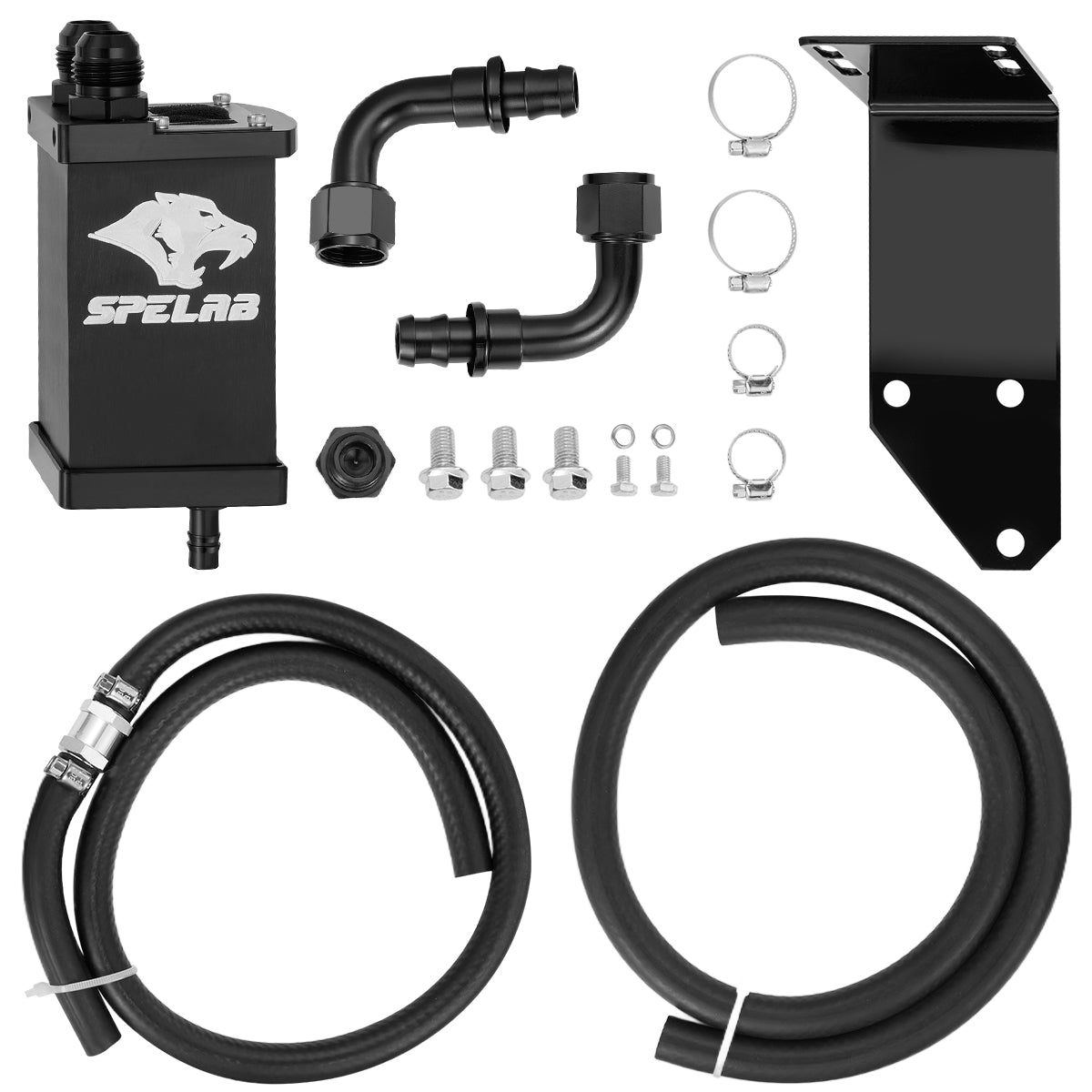 Oil Catch Can for 5.9L & 6.7L Cummins | SPELAB