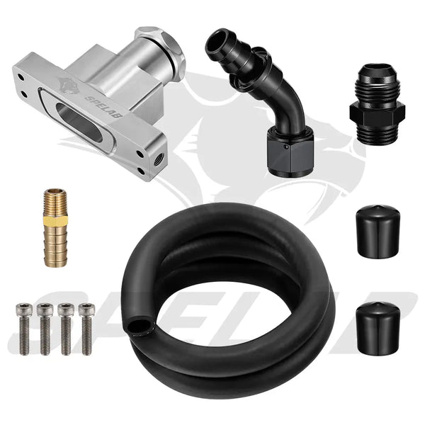 CCV PCV ReRoute Delete Kit For 2008-2010 Ford 6.4L Powerstroke|SPELAB