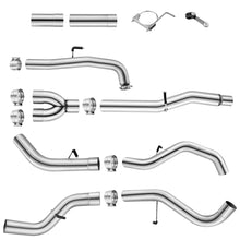 Load image into Gallery viewer, 5&#39;&#39; Downpipe Back Duals 2015.5-2016 GM 2500/3500 6.6L Duramax DPF Delete Race Pipe |SPELAB-2
