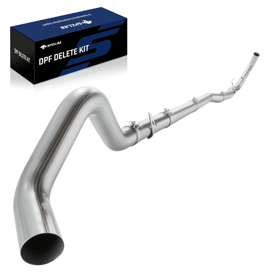4‘’ Turbo-Back Exhaust System DPF Delete for 2003-2007 Ford F-250 F-350 F-450 6.0L Powerstroke
