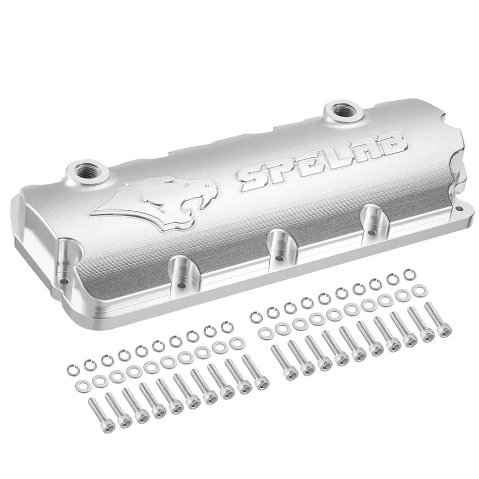 Billet Aluminum Valve Cover for 2008-2010 Ford F250 F350 F450 F550 6.4L Powerstroke | SPELAB