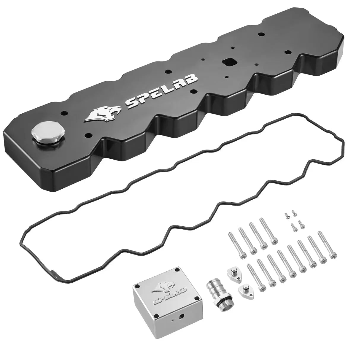 Billet Aluminum Valve Cover for 2003-2005 Dodge Ram 5.9L Diesel | SPELAB