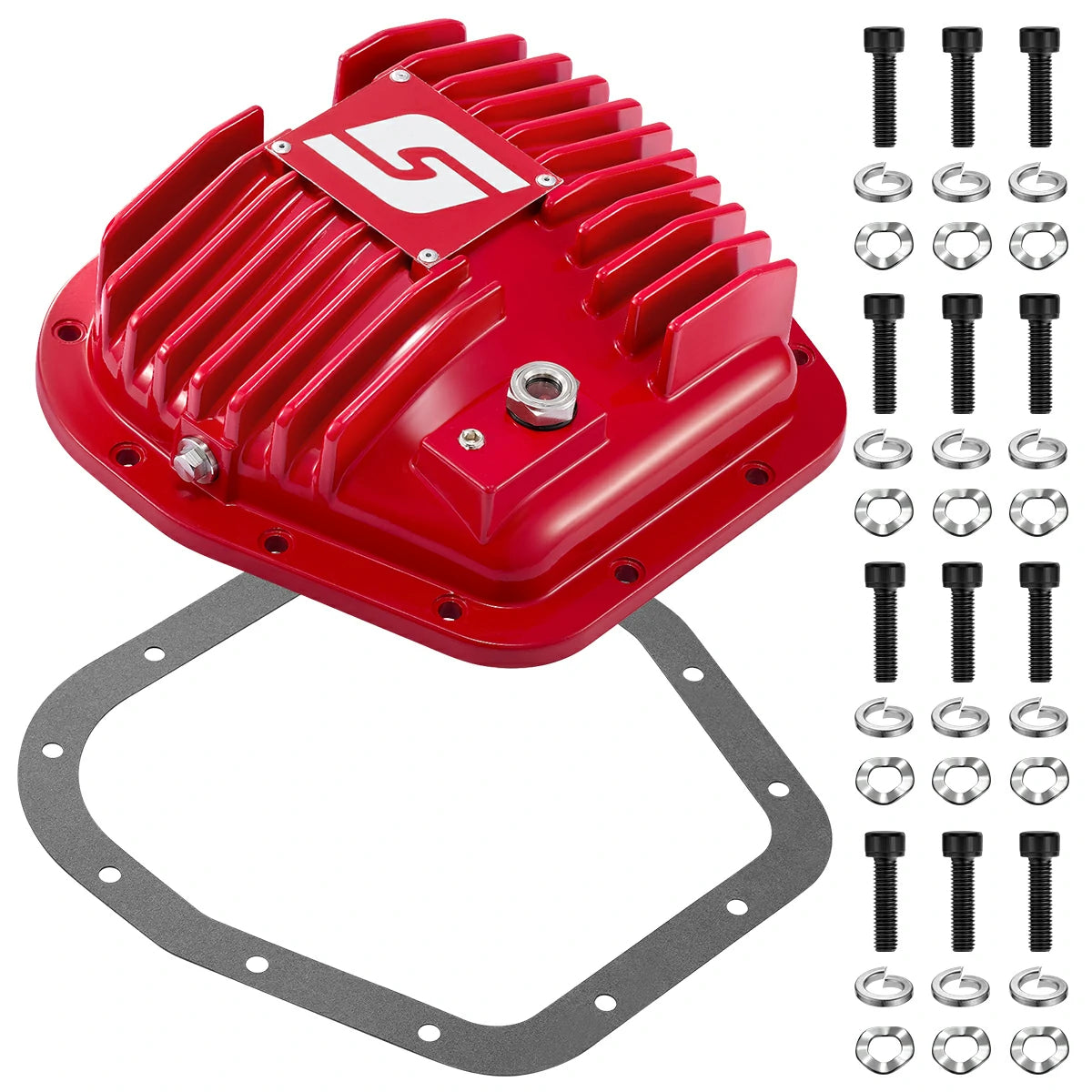 Differential Cover For Ford 9.75″  12 Bolts Rear Axle Cast/Billet Aluminum| SPELAB-13