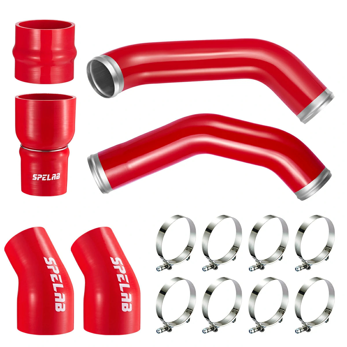 Intercooler Pipe Kit for 2013-2018 6.7L Cummins Dodge Ram 2500/3500 | SPELAB-23