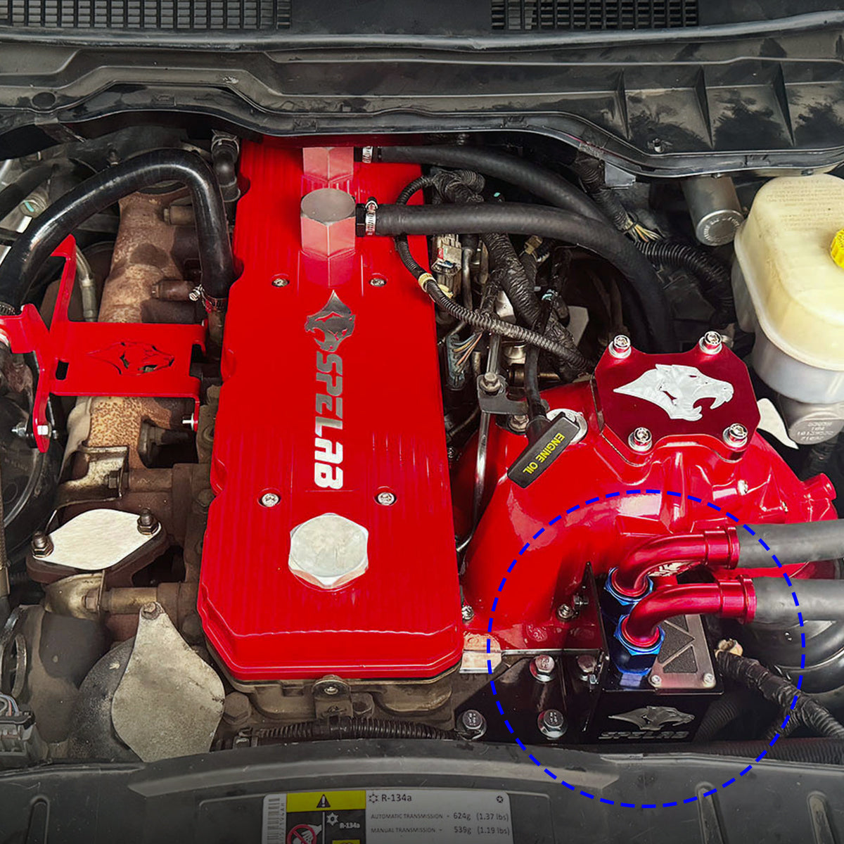 Oil Catch Can for 5.9L & 6.7L Cummins | SPELAB