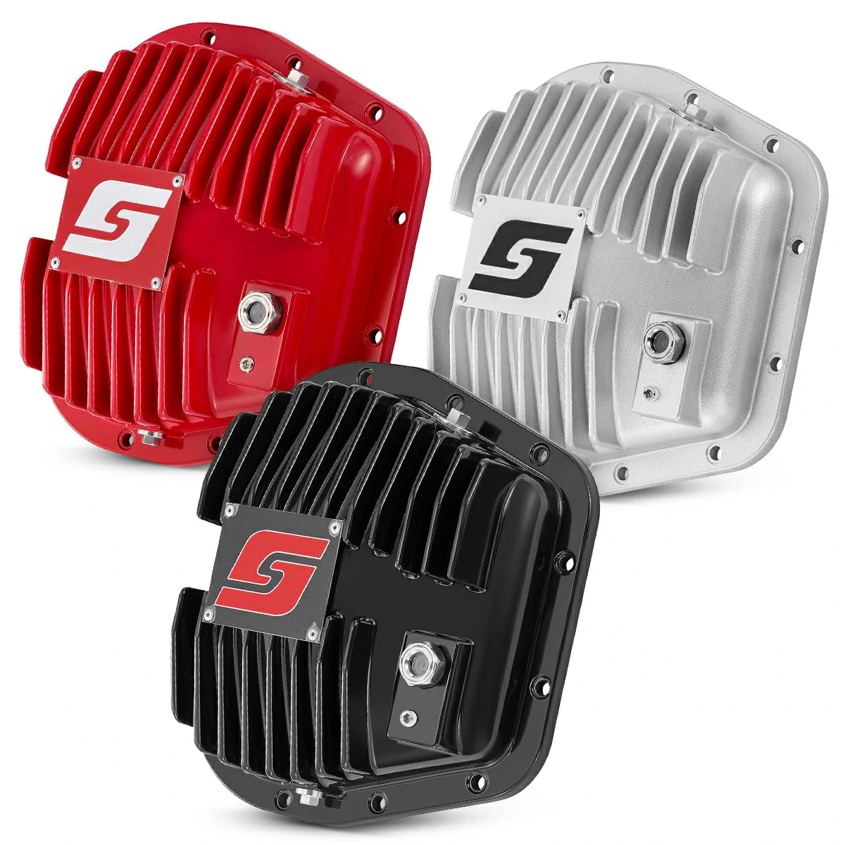 Differential Cover For Ford 9.75″  12 Bolts Rear Axle Cast/Billet Aluminum| SPELAB-4