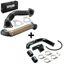 Load image into Gallery viewer, SPELAB 3&#39;&#39; Downpipe Exhaust For 2004.5-2010 LLY LBZ LMM 6.6L Duramax Diesel