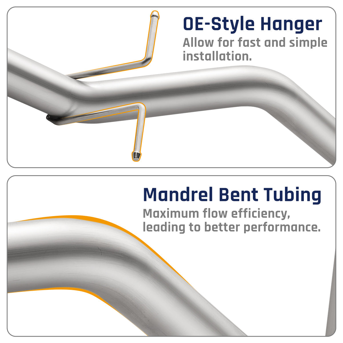 3" Turbo-Back without Muffler for 2016-2019 LWN 2.8L Duramax