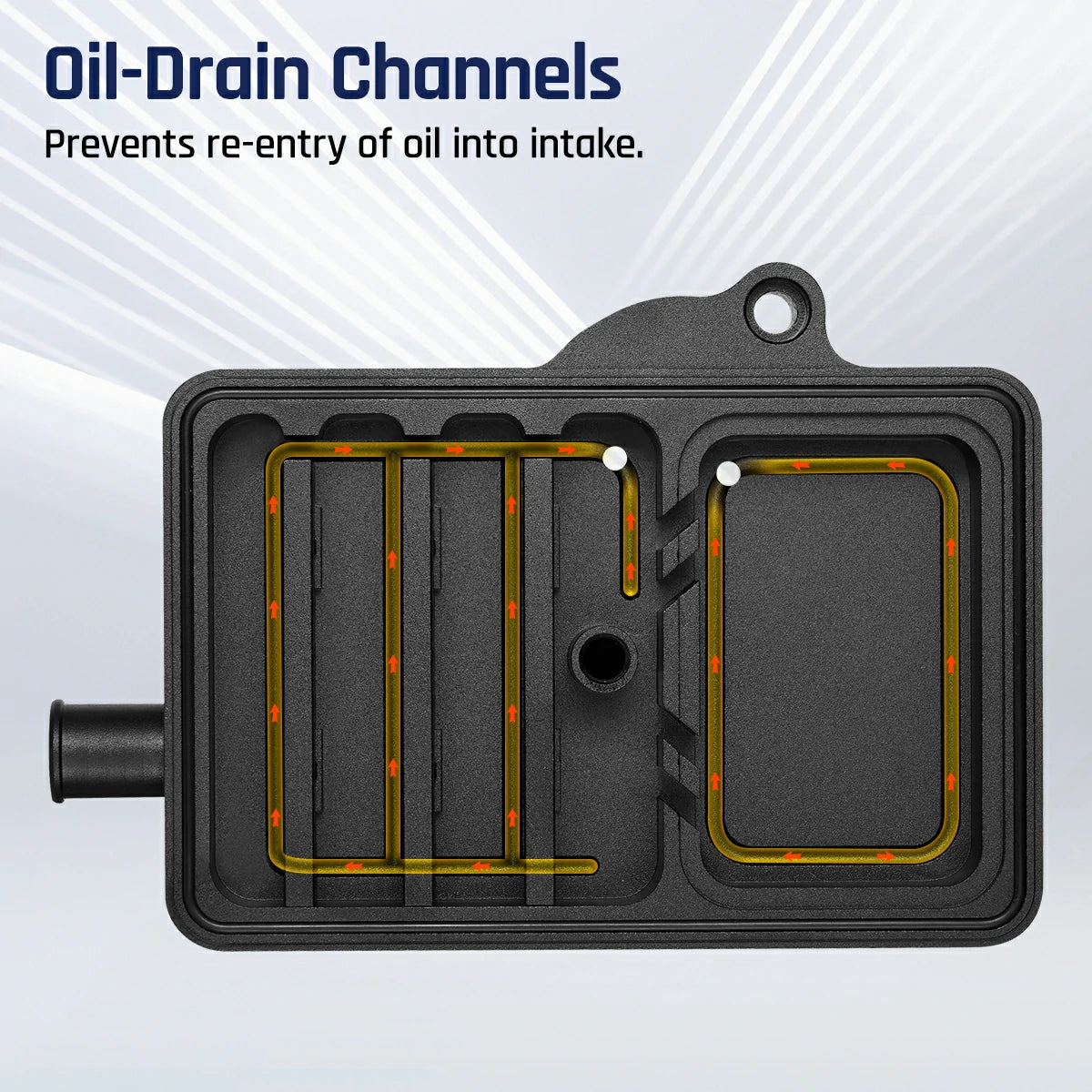 CCV Recirculating Kit for 2011+ Ford 6.7L Powerstroke |SPELAB