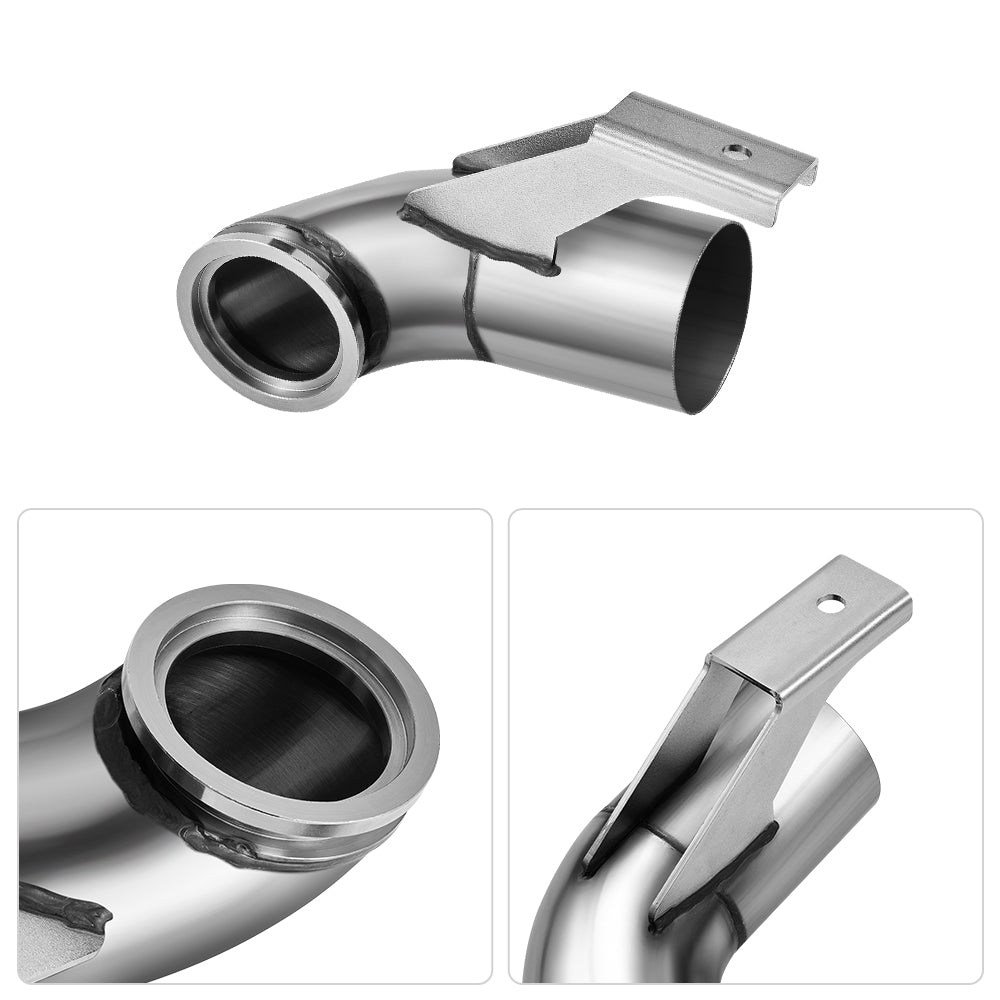 4" Turbo Downpipe Exhaust For 2015-2019 Ford 6.7L Powerstroke F250 F350 F450 F550 | SPELAB-4