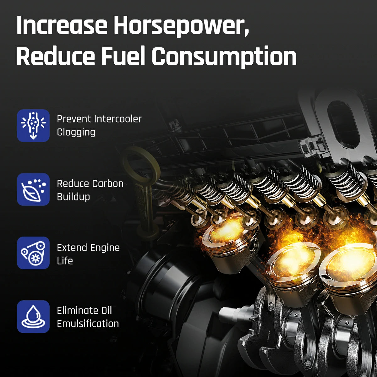 Gen-2 CCV Reroute Kit for 2011+ Ford 6.7 Powerstroke Rear-Exit & Filtered & Odor-Free