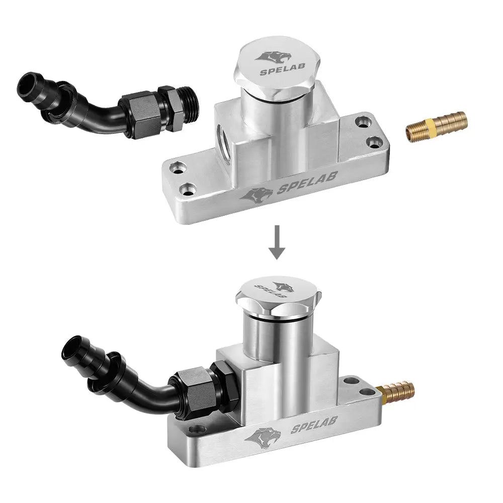 CCV/PCV Delete Kit For 2008-2010 F250-F450 6.4L Powerstroke | SPELAB