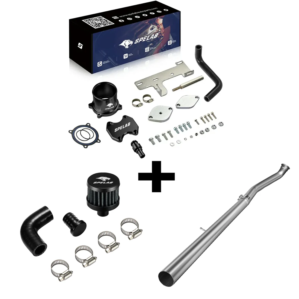 EGR Delete Kit For 2010-2014 Dodge Ram 6.7L Cummins Throttle Valve Cooler | SPELAB-18