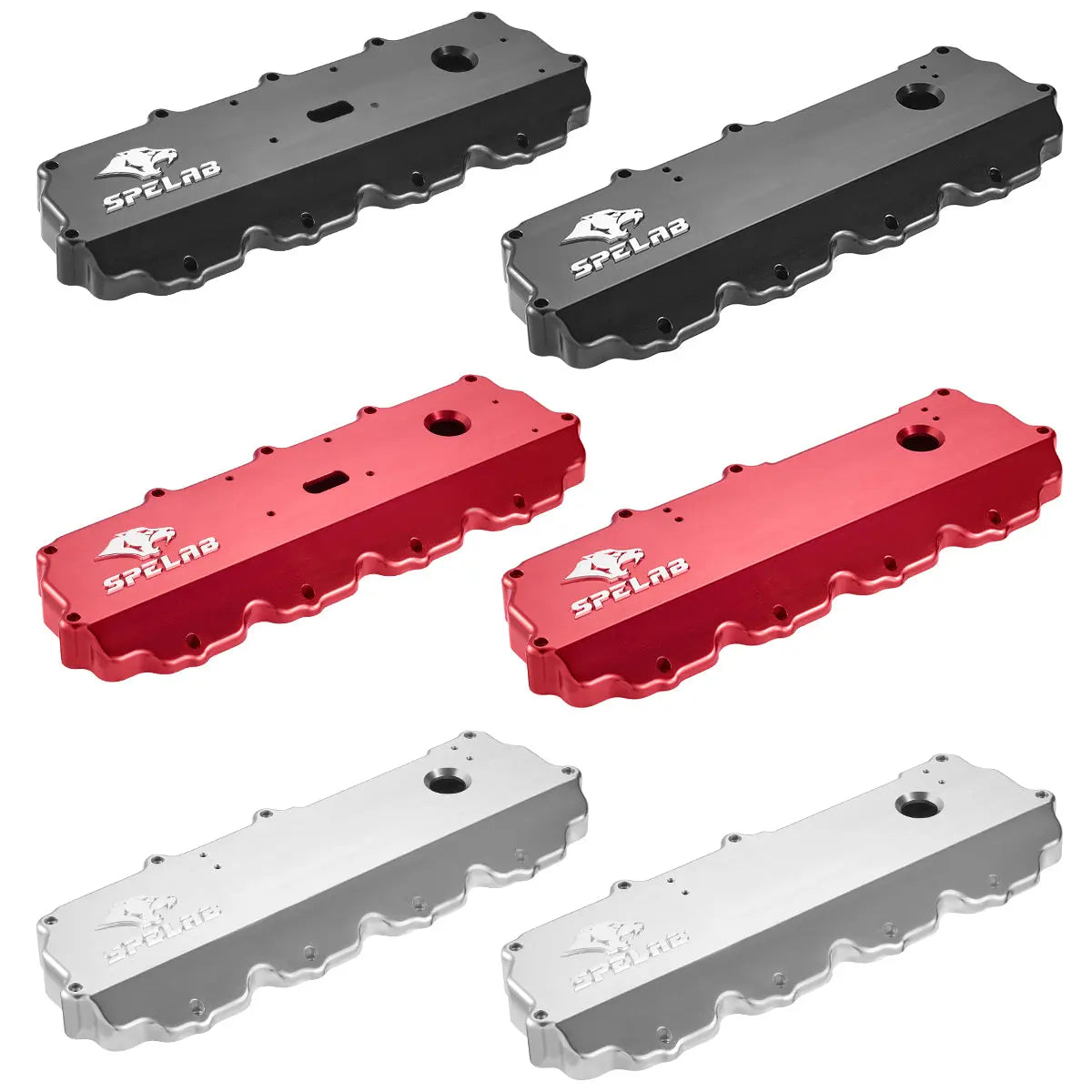 Billet Aluminum Valve Cover for 2004.5–2007 Ford 6.0L Powerstroke | SPELAB