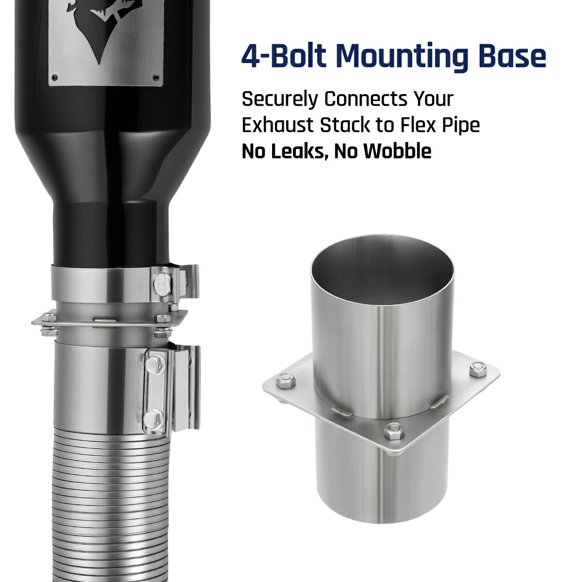  Exhaust Stack Tip w/Install Kit SPELAB