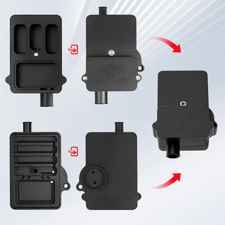 CCV Recirculating Kit for 2011+ Ford 6.7L Powerstroke |SPELAB
