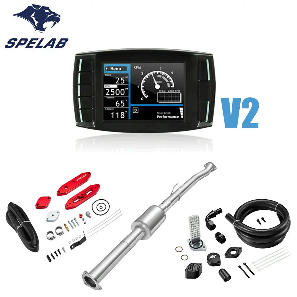 DPF/DEF/EGR/CCV Delete 2011-2019 6.7L Powerstroke All-in-One Kit |SPELAB