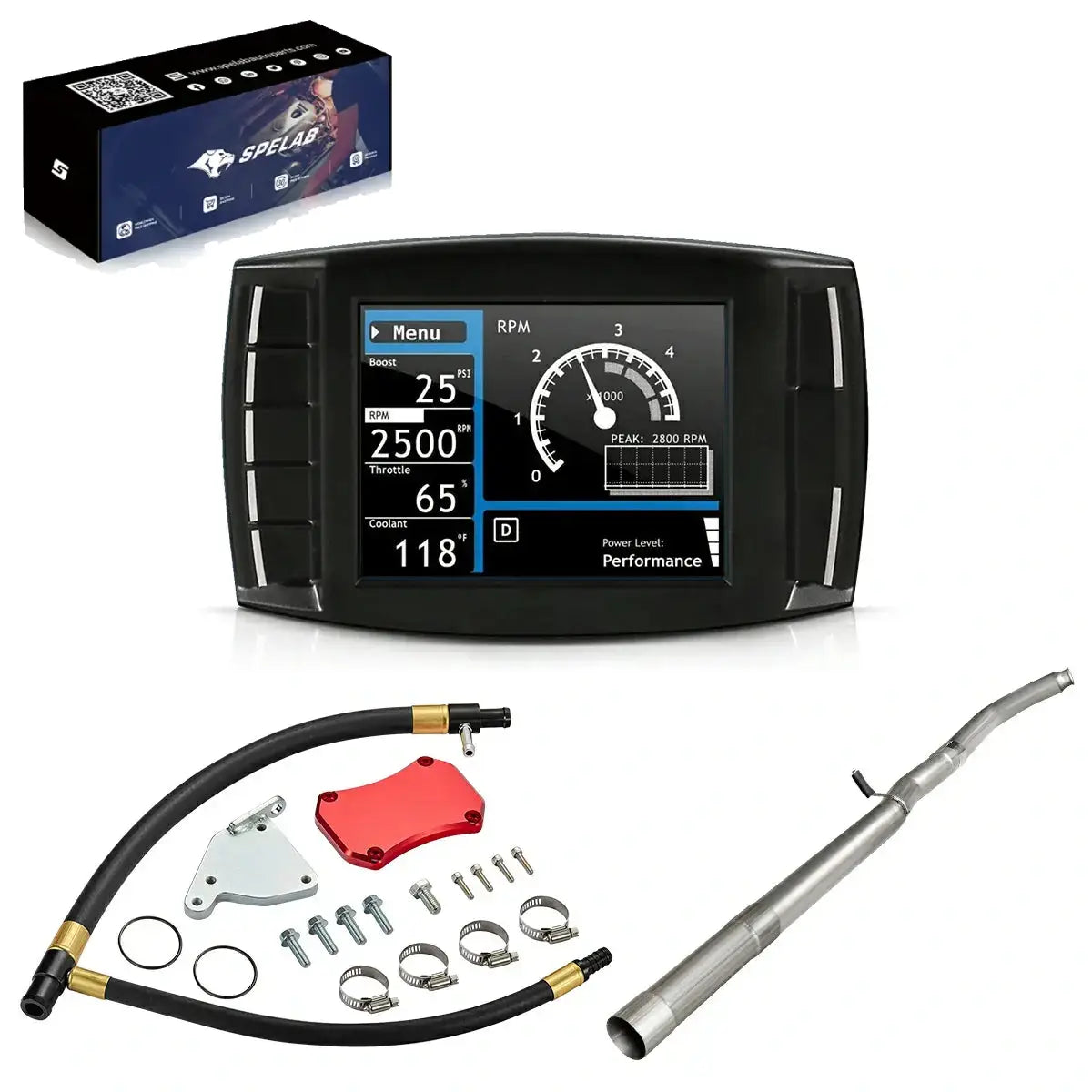 Diesel Tuner EGR/DPF/DEF Delete 2011-2016 LML 6.6L Duramax All-in-One Kit | SPELAB