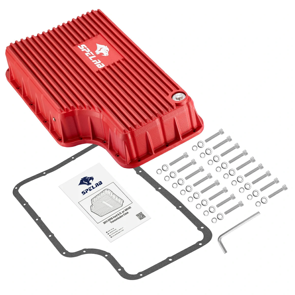 6R140 Transmission Pan for 2011-2019 Ford 6.7L Powerstroke F250 F350 F450 |SPELAB-8888