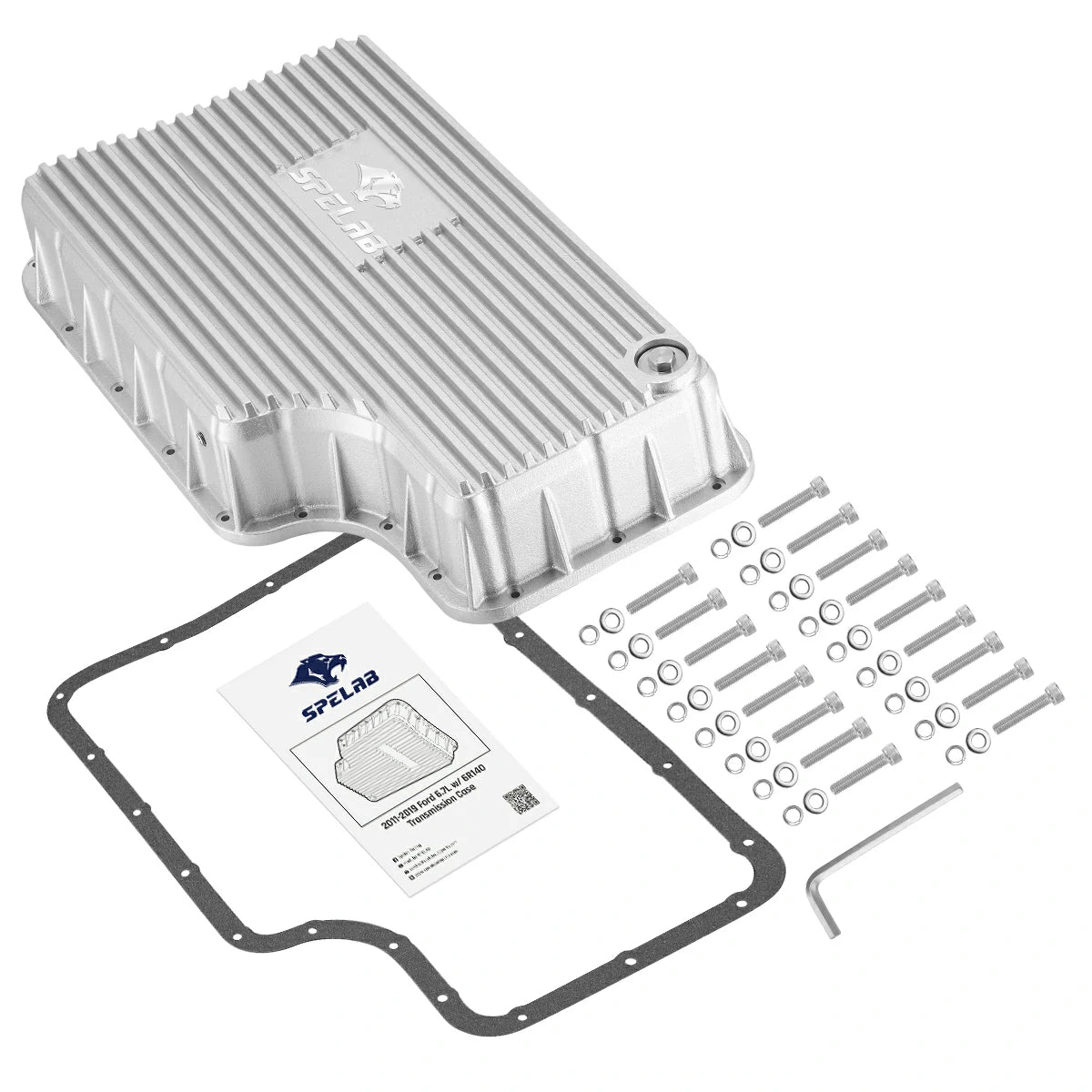 6R140 Transmission Pan for 2011-2019 Ford 6.7L Powerstroke F250 F350 F450 |SPELAB-9999