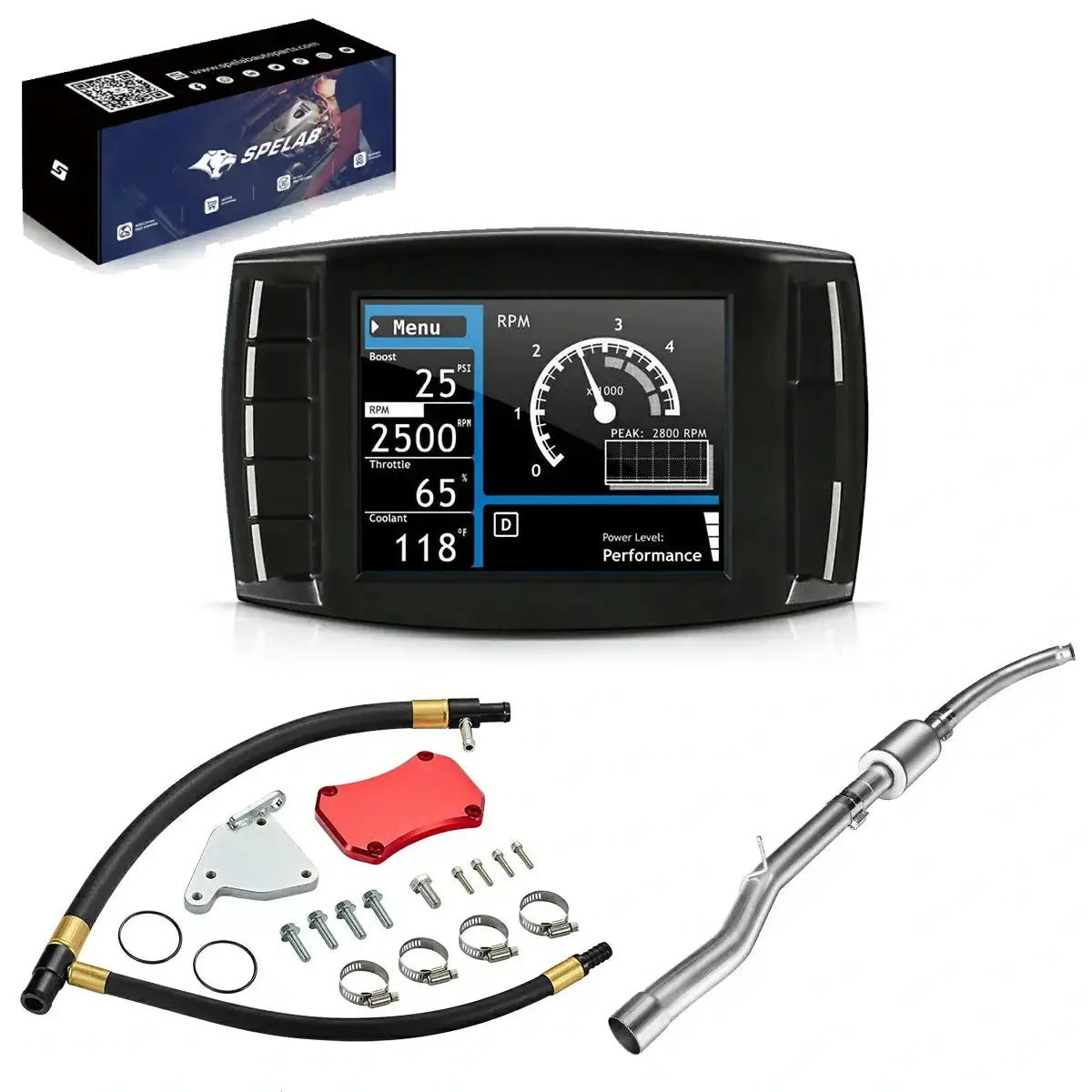 Diesel Tuner EGR/DPF/DEF Delete 2011-2016 LML 6.6L Duramax All-in-One Kit | SPELAB