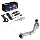 4‘’ Turbo Downpipe Exhaust For 2015-2019 Ford 6.7L Powerstroke F250 F350 F450 F550 | SPELAB