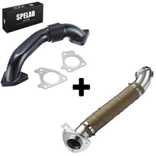 Load image into Gallery viewer, 3&#39;&#39; Downpipe Exhaust For 2011-2016 LML 6.6L Duramax Diesel | SPELAB