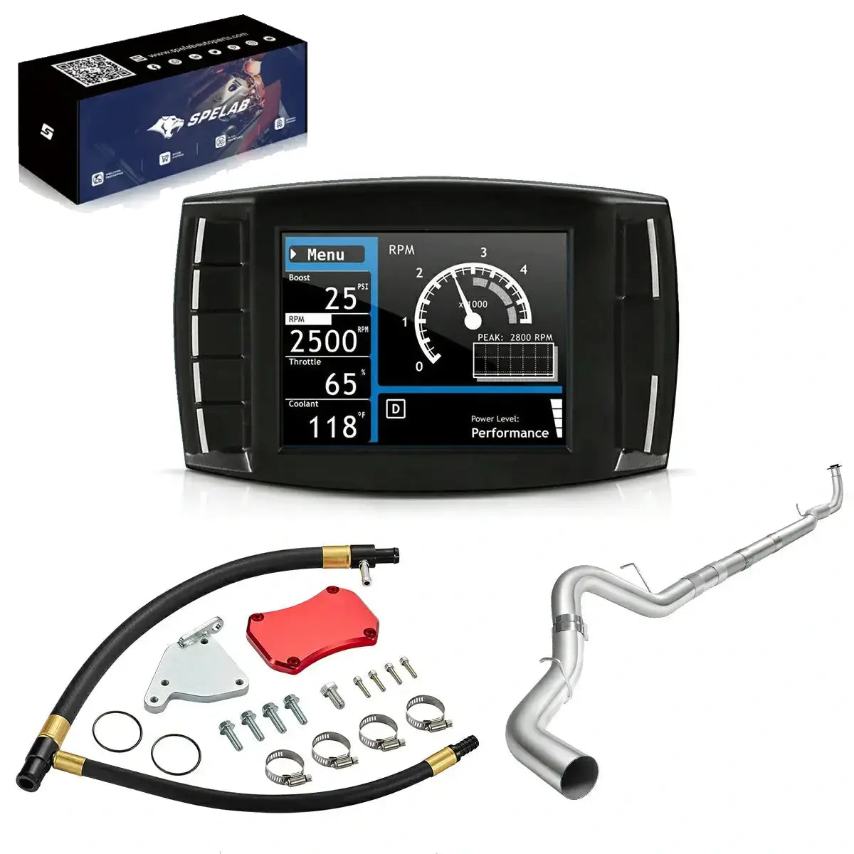 Diesel Tuner EGR/DPF/DEF Delete 2011-2016 LML 6.6L Duramax All-in-One Kit | SPELAB