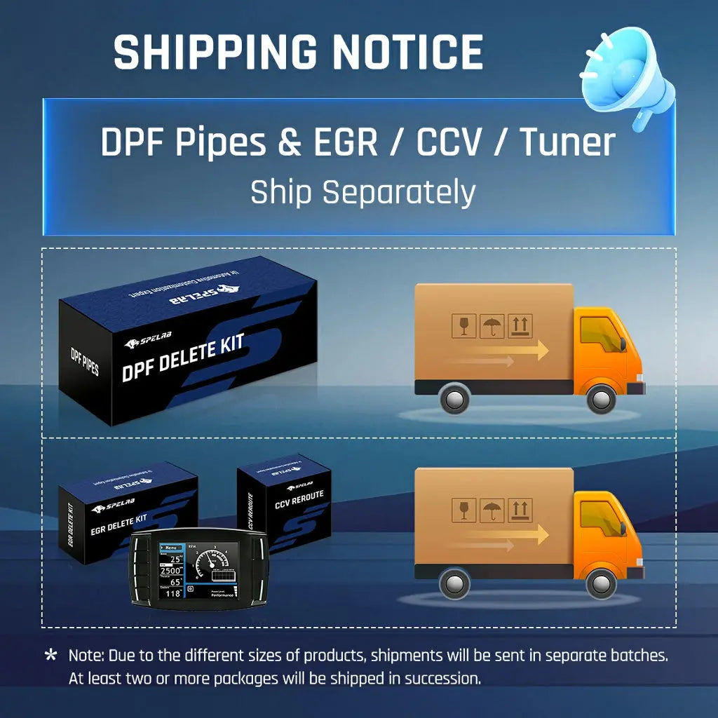 DPF/DEF/EGR/CCV Delete 2015.5-2016 LML 6.6L Duramax All-in-One Kit |SPELAB (Copy)