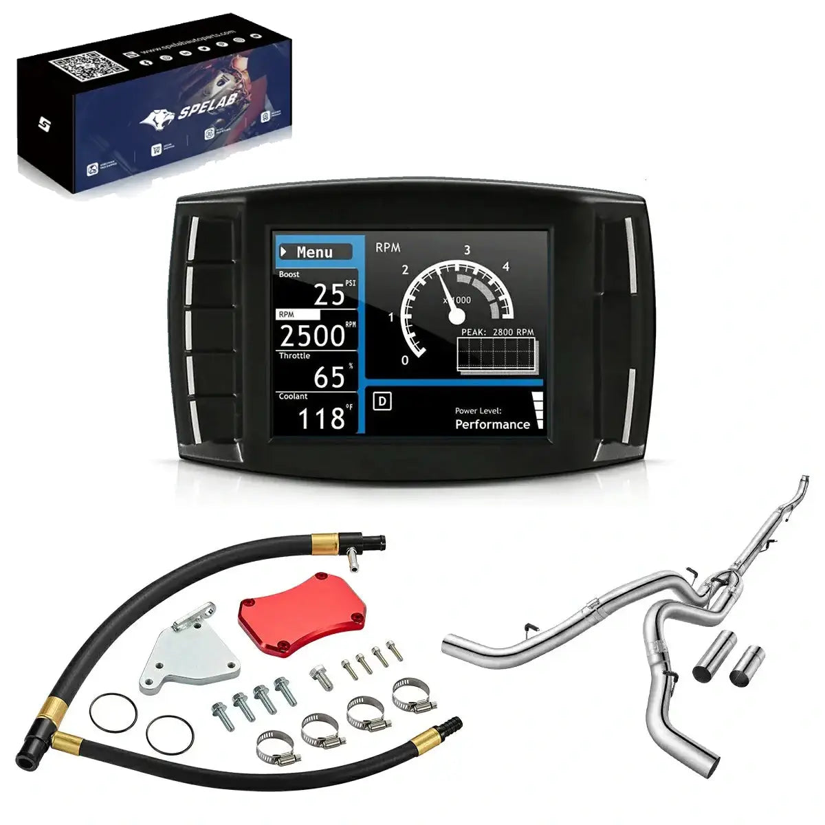 Diesel Tuner EGR/DPF/DEF Delete 2011-2016 LML 6.6L Duramax All-in-One Kit | SPELAB