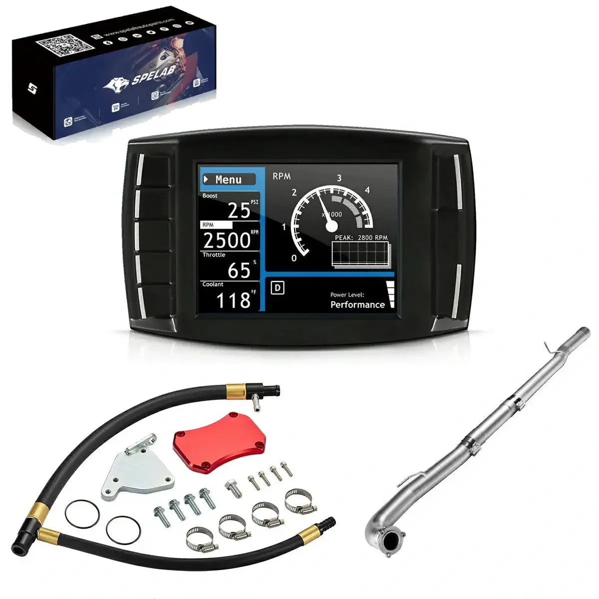 Diesel Tuner EGR/DPF/DEF Delete 2011-2016 LML 6.6L Duramax All-in-One Kit | SPELAB