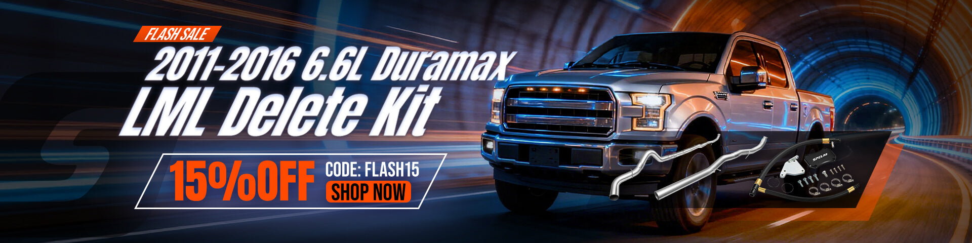 2011-2016 6.6L Duramax LML Delete Kit Promotion - 15%Off