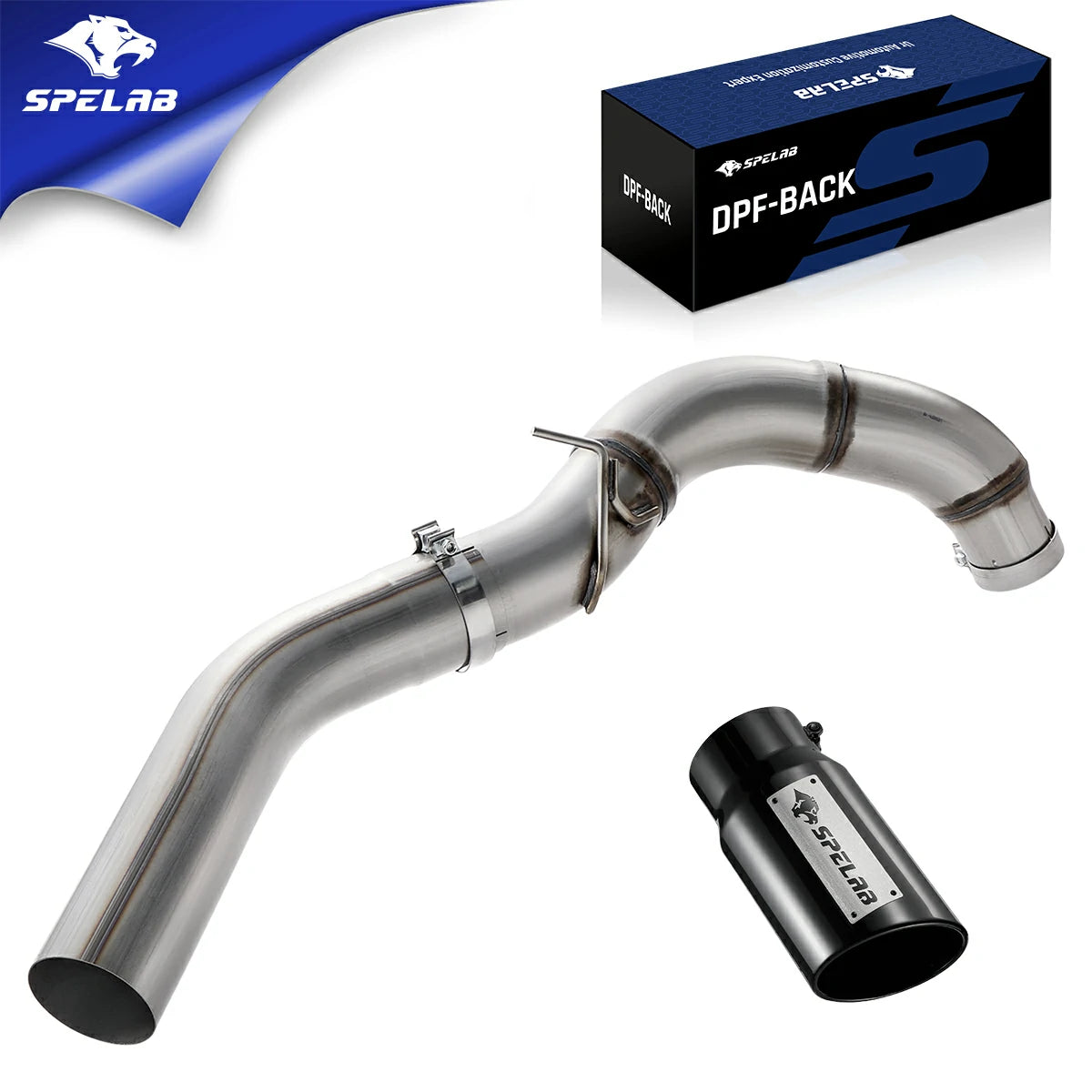 5'' DPF Back Exhaust Single Side Exit for 2013-2025 Dodge Ram 2500/3500 6.7L Diesel Filter-Back Exhaust