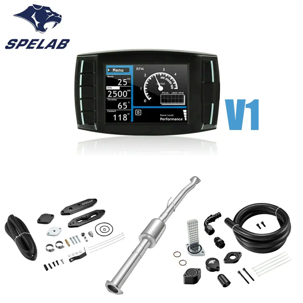 DPF/DEF/EGR/CCV Delete 2011-2019 6.7L Powerstroke All-in-One Kit |SPELAB