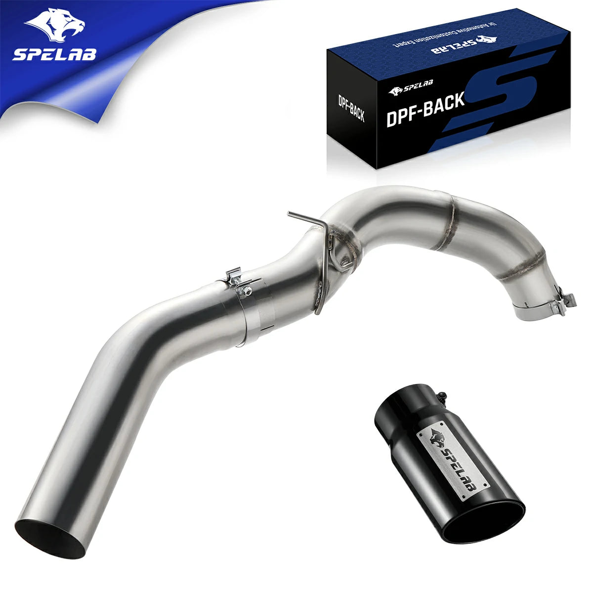 5'' DPF Back Exhaust Single Side Exit for 2013-2025 Dodge Ram 2500/3500 6.7L Diesel Filter-Back Exhaust
