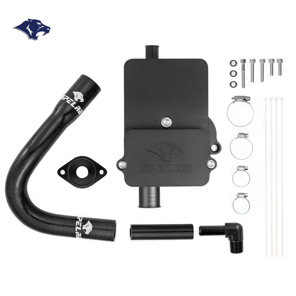 CCV Recirculating Kit for 2011-2024 Ford 6.7L Powerstroke F250 F350 F450 | SPELAB