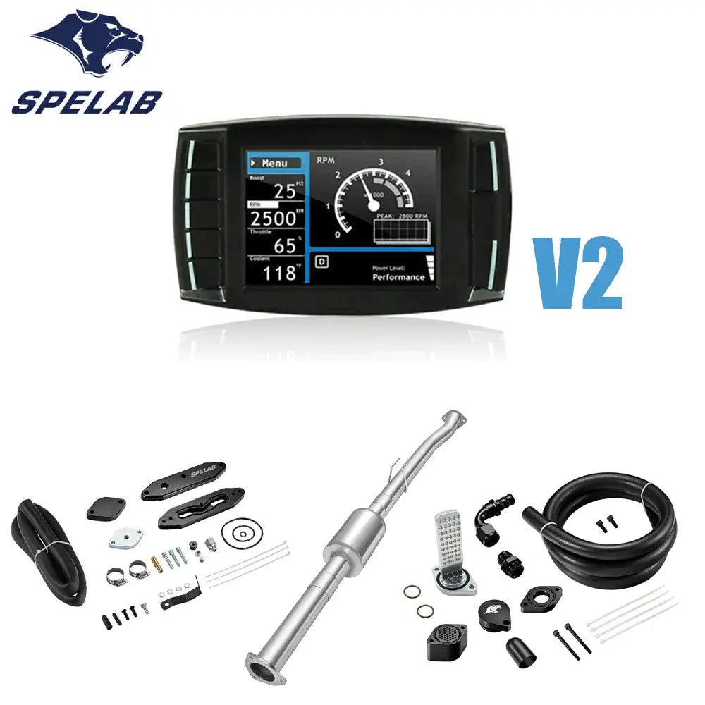 DPF/DEF/EGR/CCV Delete 2011-2019 6.7L Powerstroke All-in-One Kit |SPELAB