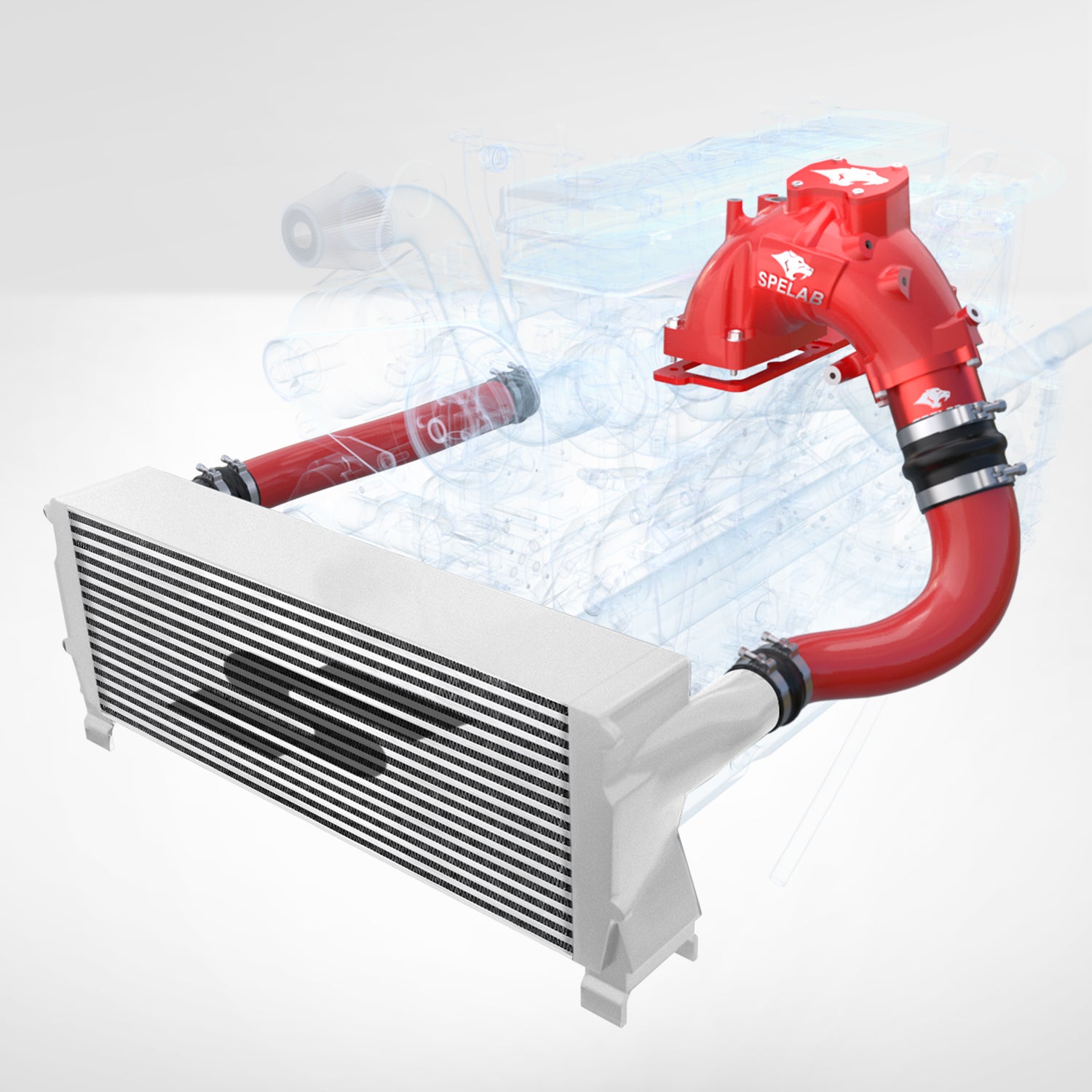 Intake System Kit for 2007-2018 Dodge Ram 2500/3500 6.7L Diesel | SPELAB