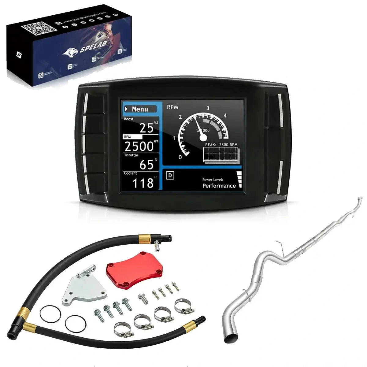 Diesel Tuner EGR/DPF/DEF Delete 2011-2016 LML 6.6L Duramax All-in-One Kit | SPELAB