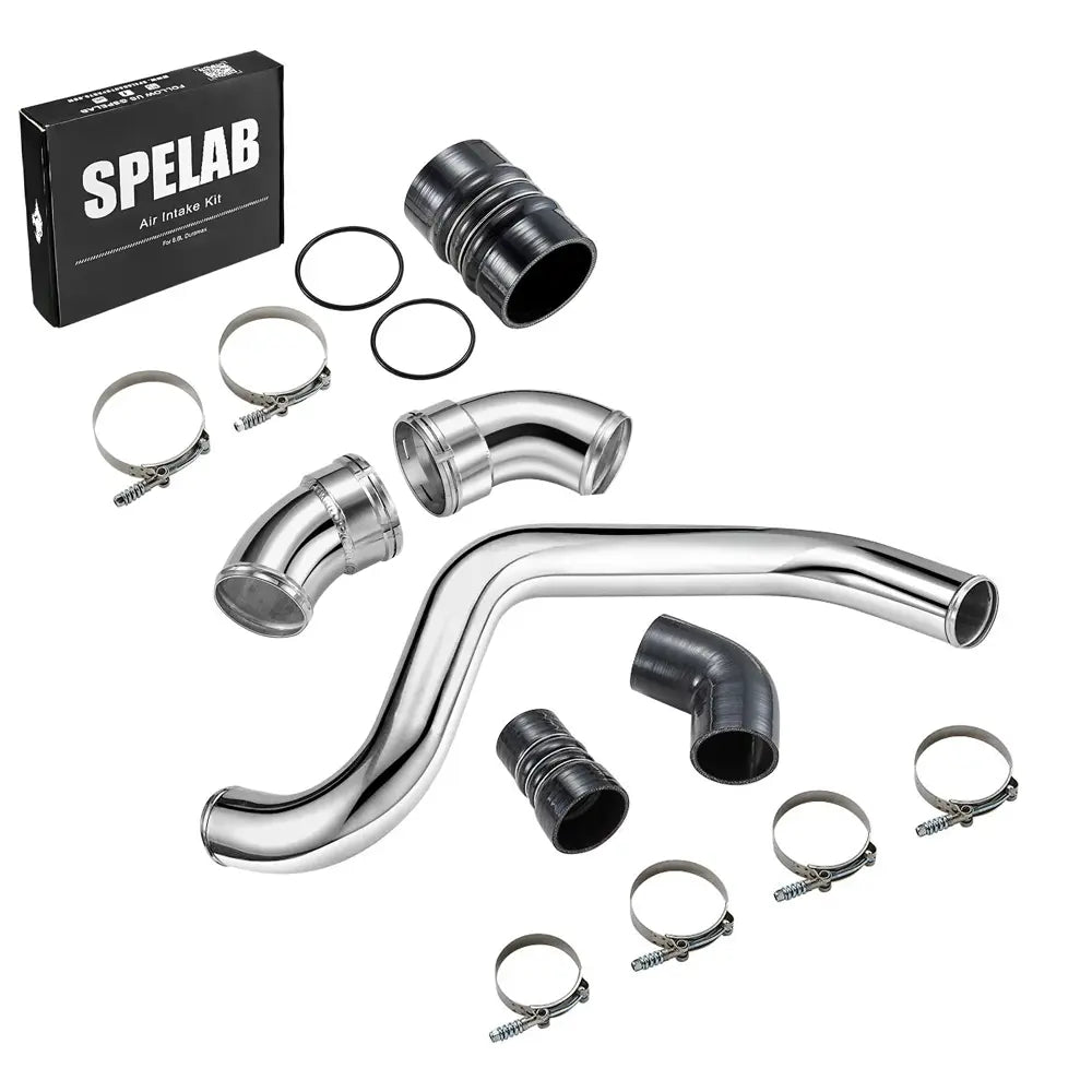 SPELAB Cold Side Intercooler Pipe Kit For 2006-2010 6.6 LBZ LMM Duramax Diesel