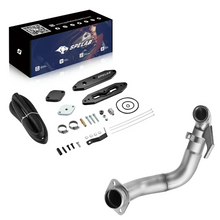 Load image into Gallery viewer, 4&quot; Turbo Downpipe Exhaust For 2015-2019 Ford 6.7L Powerstroke F250 F350 F450 F550 | SPELAB