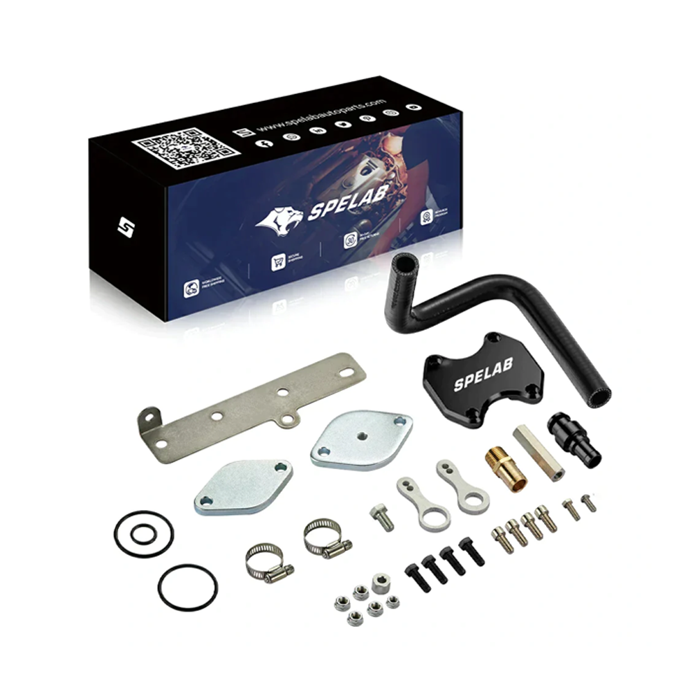 SPELAB Coolant Bypass Kit Compatible with 2007.5-2018 Dodge Ram 6.7 Cummins Diesel-7