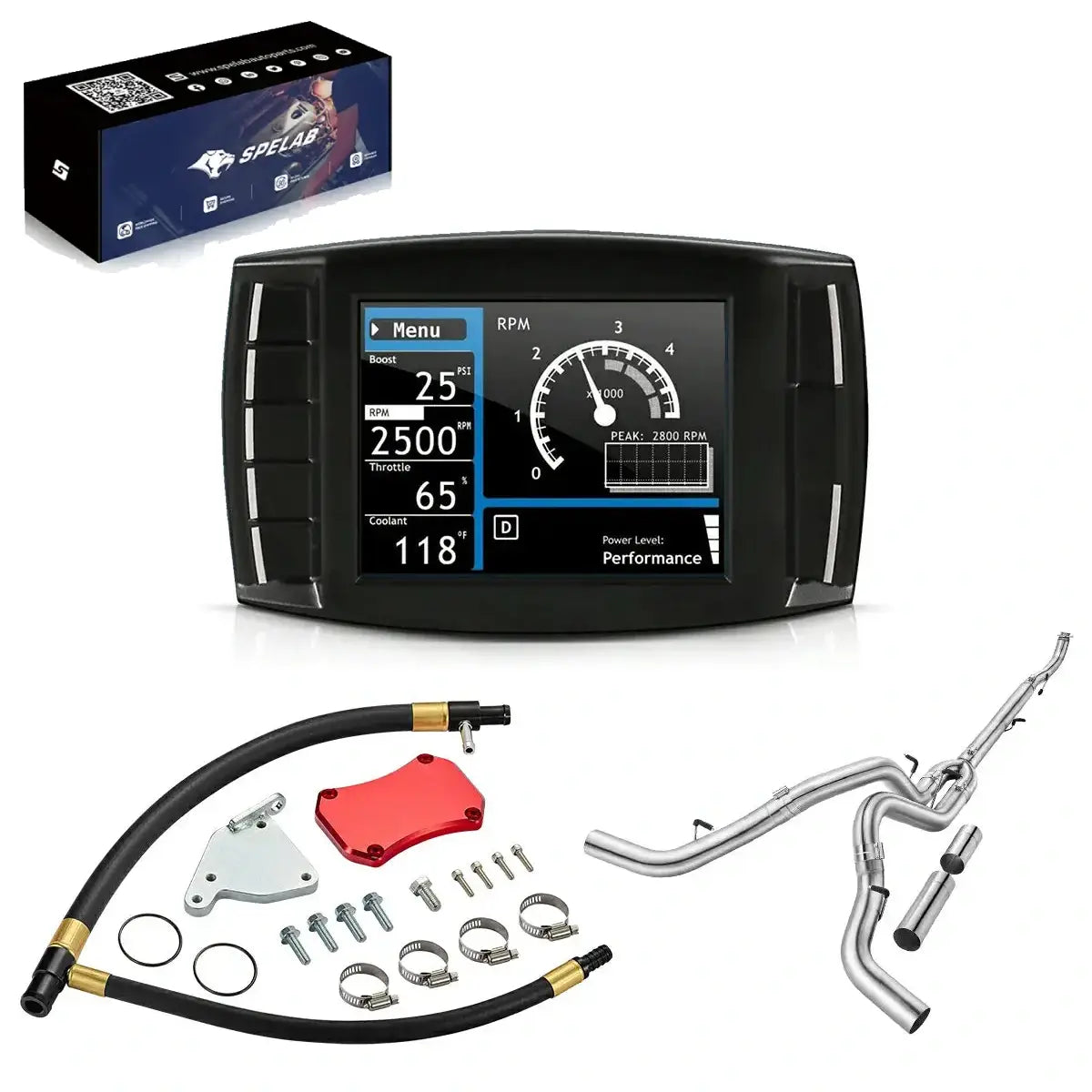 Diesel Tuner EGR/DPF/DEF Delete 2011-2016 LML 6.6L Duramax All-in-One Kit | SPELAB