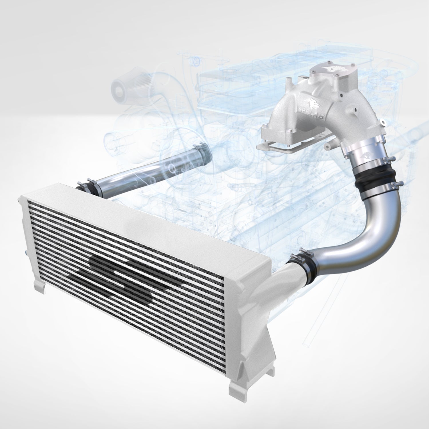 Intake System Kit for 2007-2018 Dodge Ram 2500/3500 6.7L Diesel | SPELAB