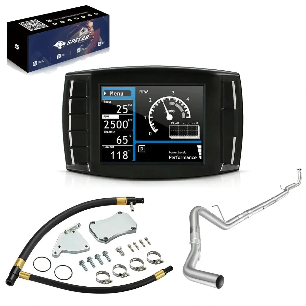 Diesel Tuner EGR/DPF/DEF Delete 2011-2016 LML 6.6L Duramax All-in-One Kit | SPELAB