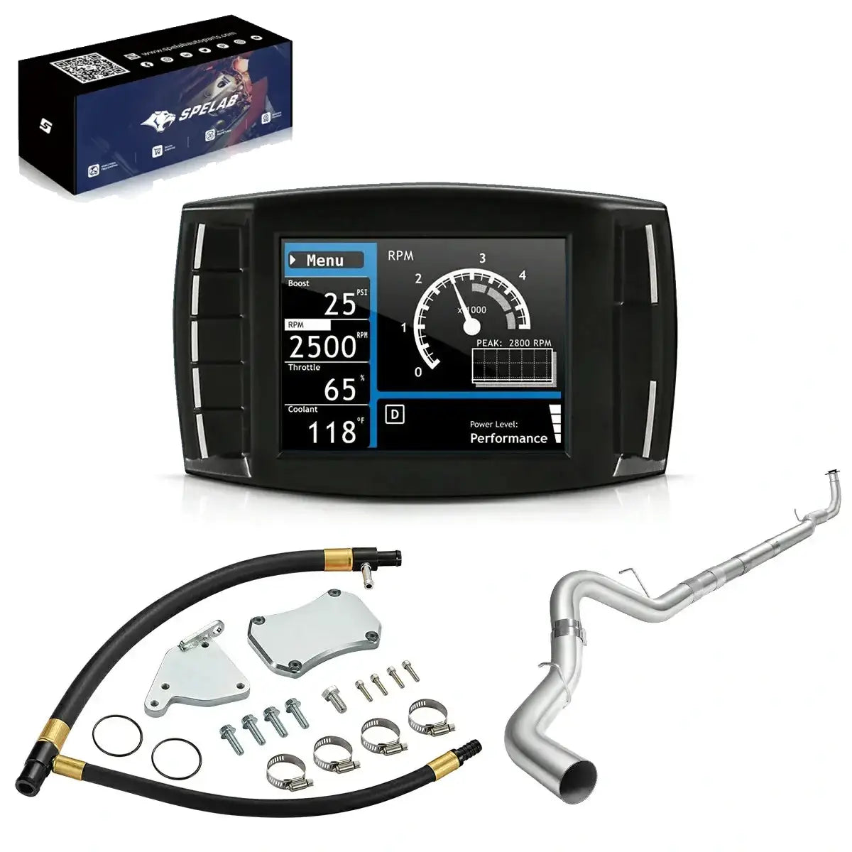 Diesel Tuner EGR/DPF/DEF Delete 2011-2016 LML 6.6L Duramax All-in-One Kit | SPELAB