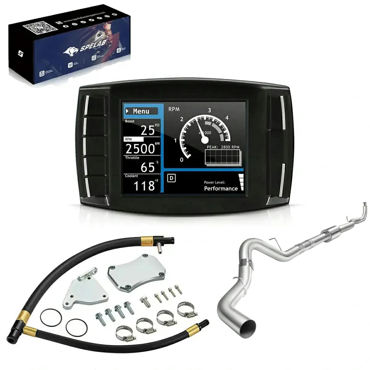 Diesel Tuner EGR/DPF/DEF Delete 2011-2016 LML 6.6L Duramax All-in-One Kit | SPELAB