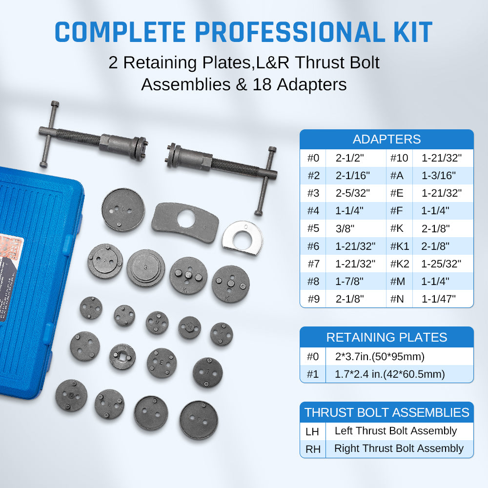 24pcs Brake Caliper Tool Kit |SPELAB-1