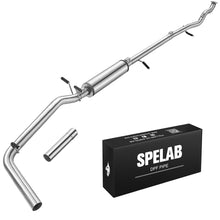 Load image into Gallery viewer, 3&quot; Turbo-Back 2016-2019 2.8L Duramax DPF Delete Race Pipe w/Muffler | SPELAB -1